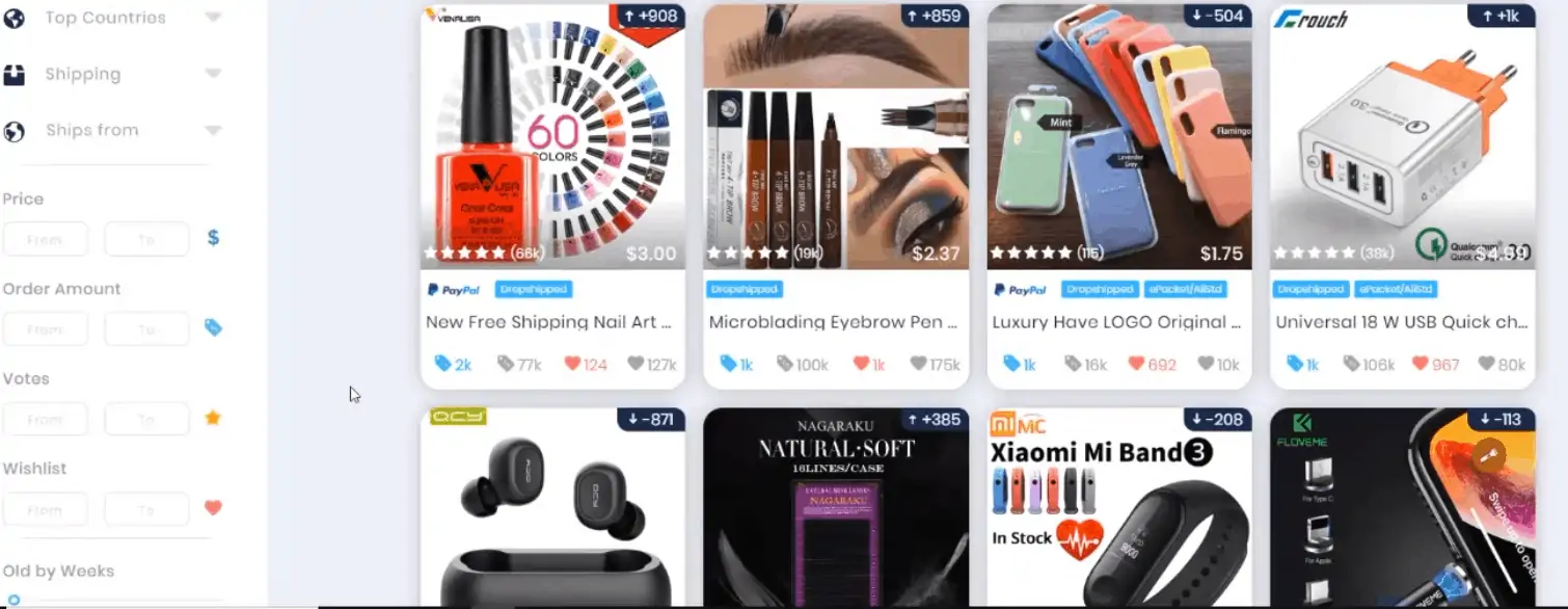 Dropshipping guide for beginners 2021 2 dropshipping products