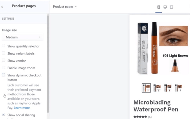 Basic steps to design your online store in just 5 minutes 8 design your online store