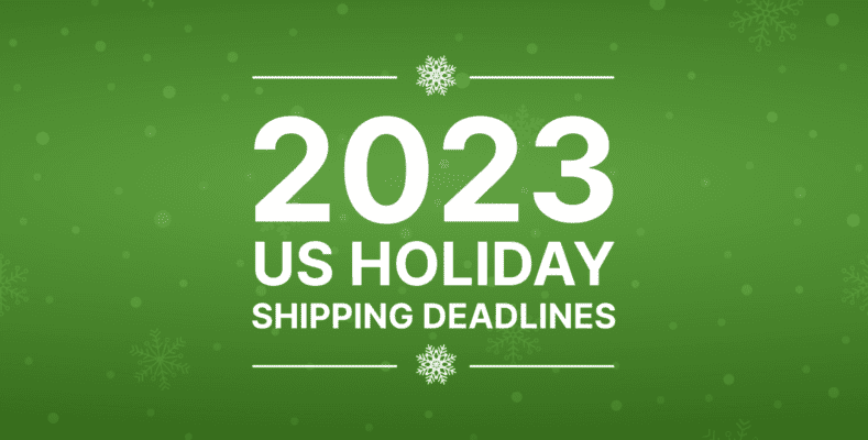 How to Ship Products 2023 Top Holiday Shipping Deadline 2