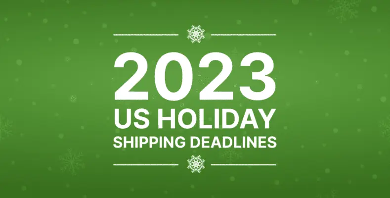 Holiday Shipping Deadline How to Ship Products 2023 Top 2 How to Ship Products 2023 Top Holiday Shipping Deadline 2