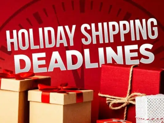 How to Ship Products 2023 Top Holiday Shipping Deadline