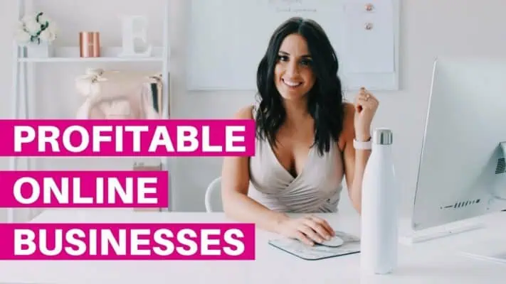 What are some profitable online business ideas for beginners in 2025?