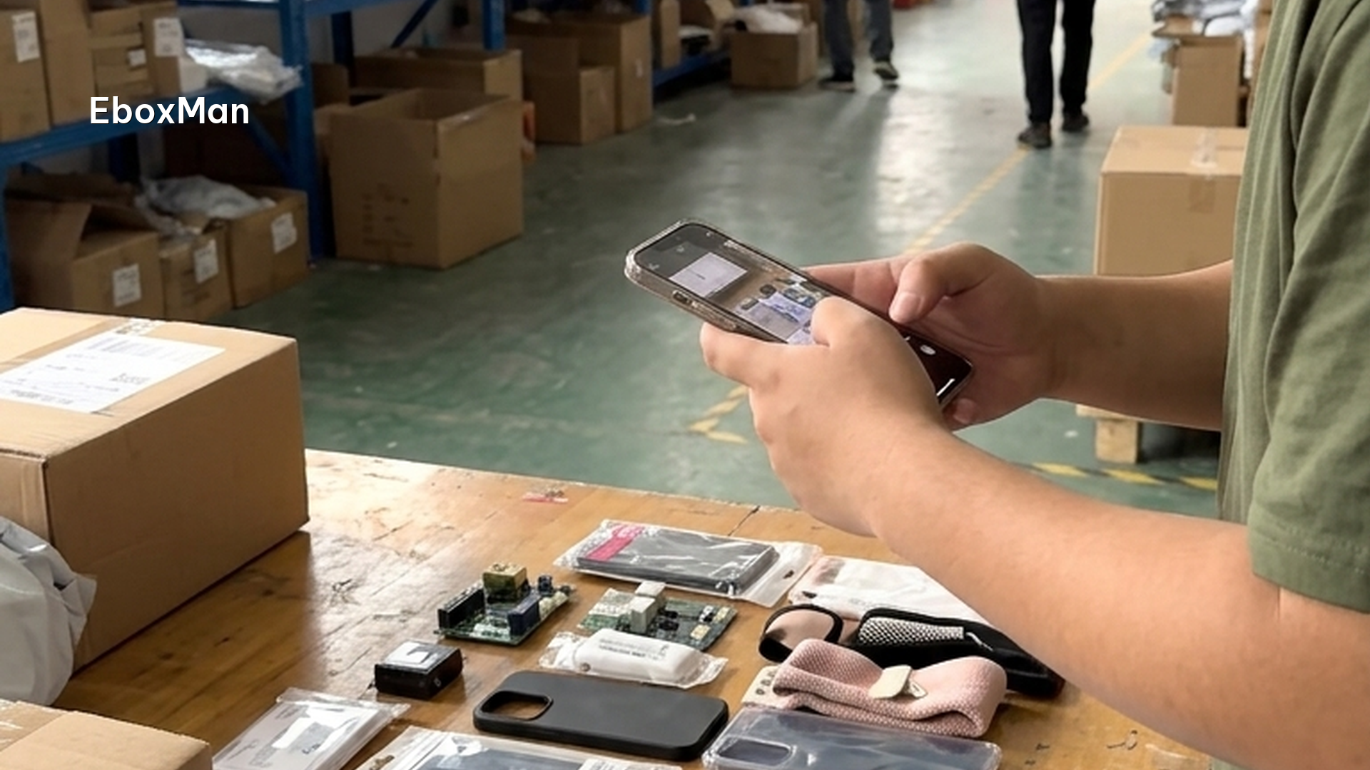 Switch Dropshipping Agent Migration: A Safe Plan 1 QC staff photographing a product batch before dispatch