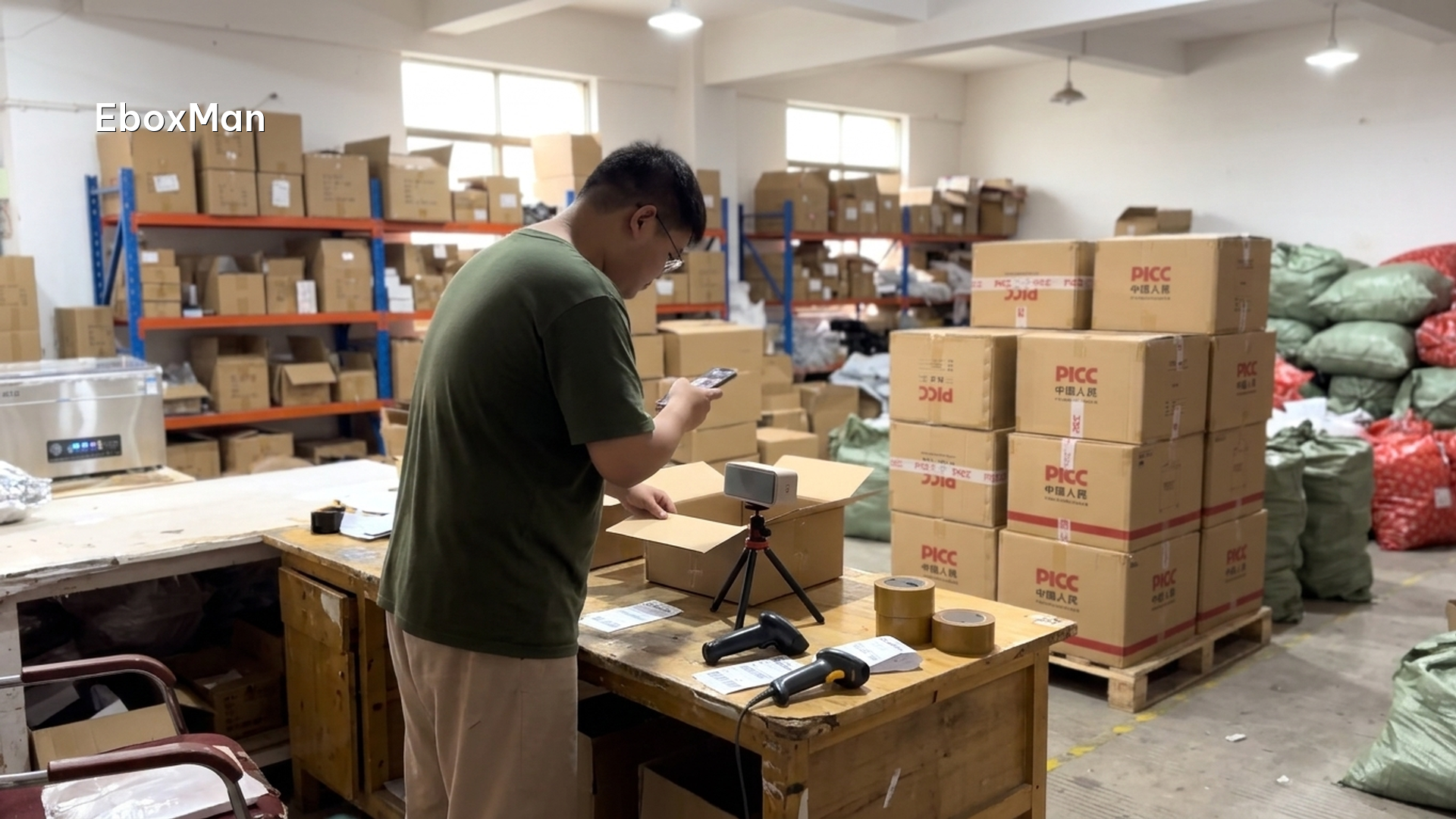Automate dropshipping fulfillment: CSV chaos to API sync 1 QC desk photographing a product batch before dispatch
